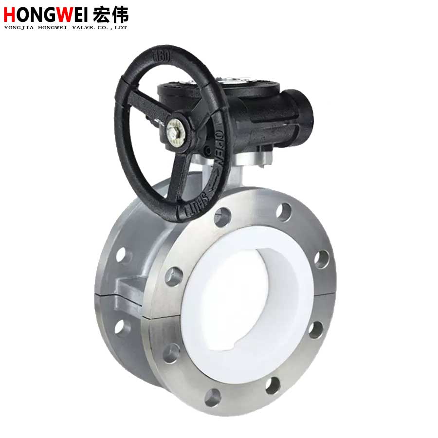 不锈钢衬氟蝶阀